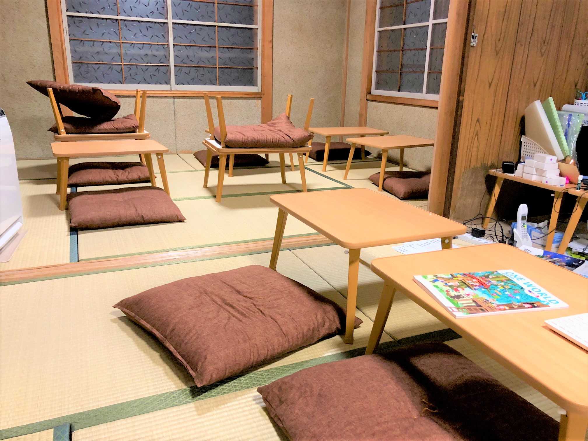 自習室の様子
